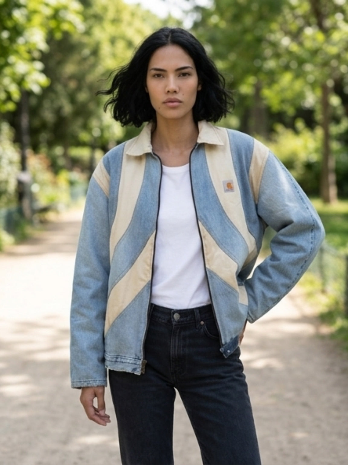 Veste Carhartt upcyclée – pièce unique