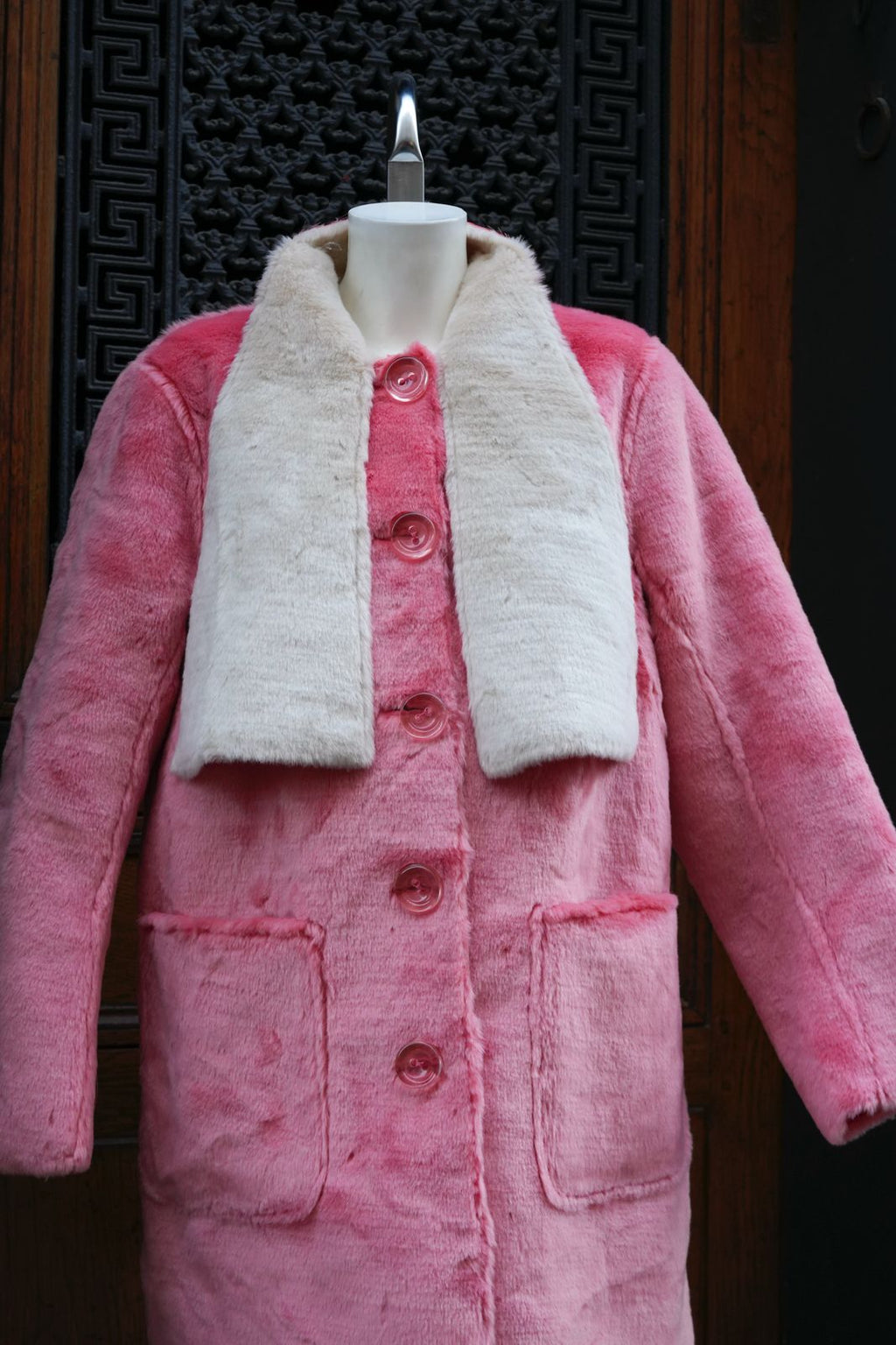 Manteau Manoush en fourrure végane